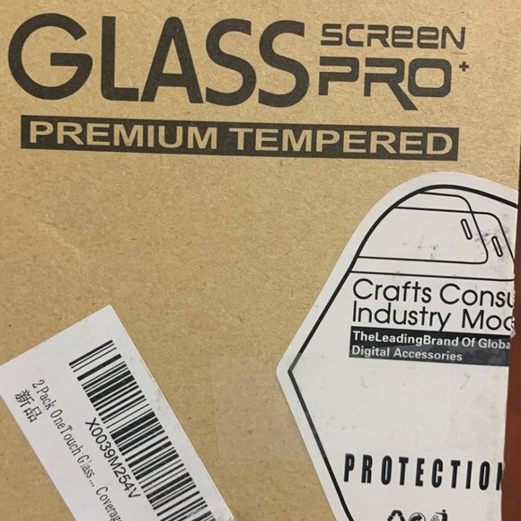 2 Pack Phone screen protector NIB - Picture 3 of 3